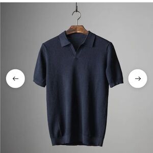 Men's Navy Blue Polo Shirt